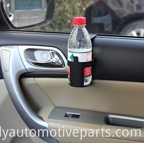 Black Auto Car Vehicle Cup Can Drink Bottle Holders Container Hook for Truck Interior Window Dash Mount